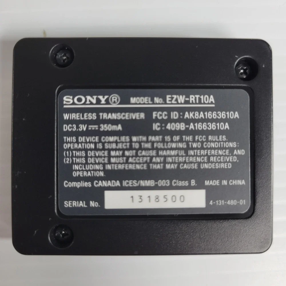 Sony S-AIR Wireless Transceiver Card EZW-RT10A Radio Adapter‎ For Reciever